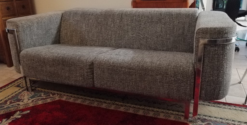 Originele Design Harvink Bank 2,5 zits Verhuizing inboedel, Ophalen, Gebruikt, Tweepersoons, 75 tot 100 cm