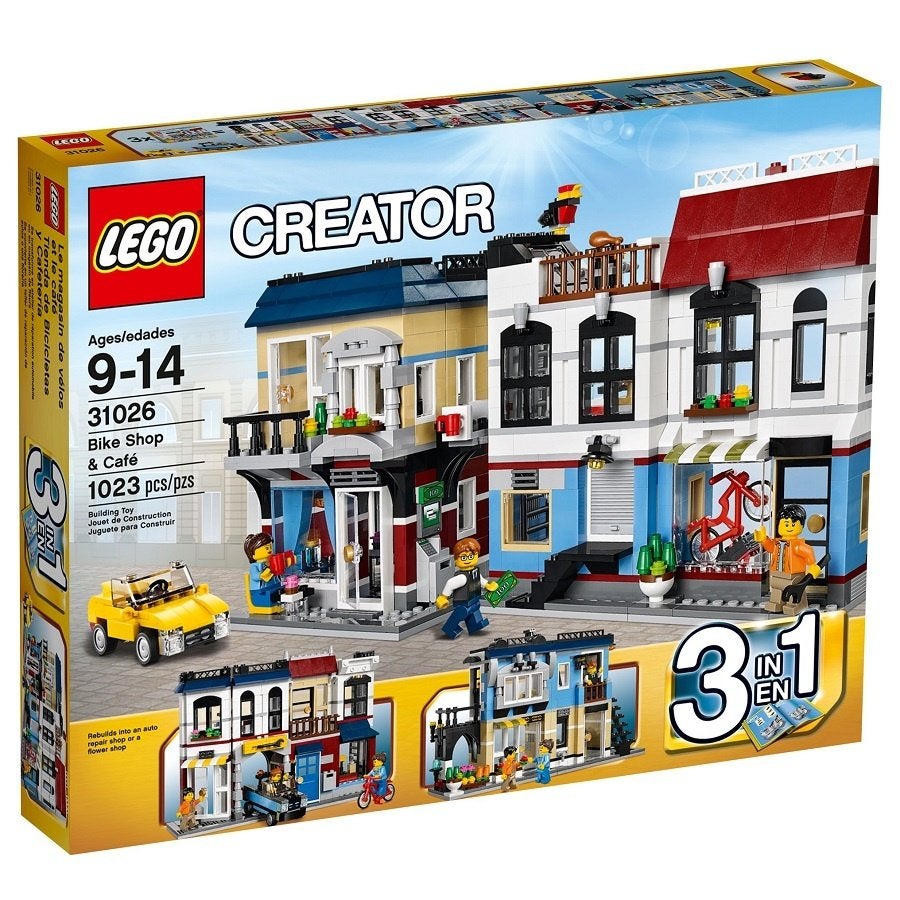 LEGO Creator 31026: Fietswinkel & Cafe      * 't LEGOhuis *, Lego, Nieuw, Ophalen of Verzenden, X