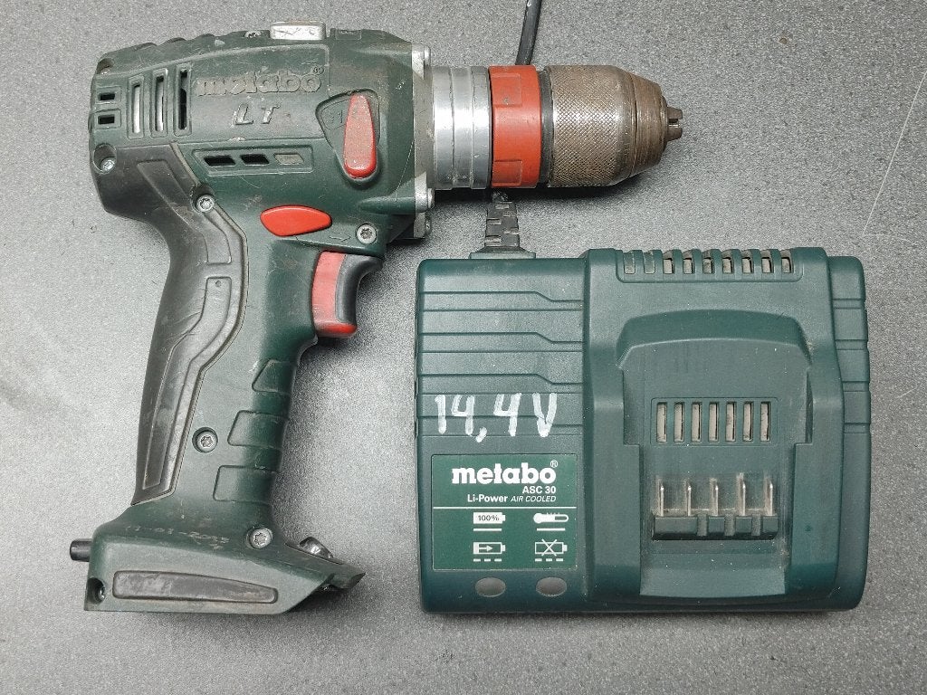 Metabo bs14.4 Lt quick accu schroefboormachine met lader, Doe-het-zelf en Verbouw, Gereedschap | Boormachines, Ophalen of Verzenden
