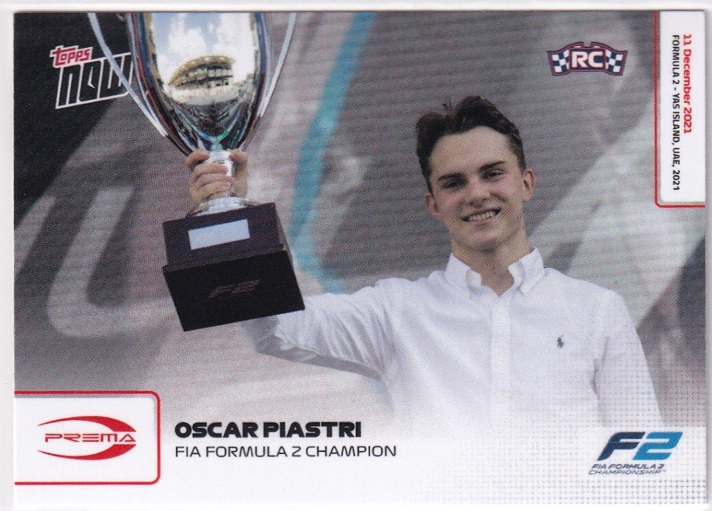 Oscar Piastri RC #089, Verzenden, Nieuw, Formule 1