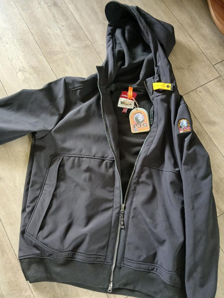 Parajumpers Jas Softshell Zwart 3xl, Ophalen of Verzenden, Nieuw, Overige maten, Zwart