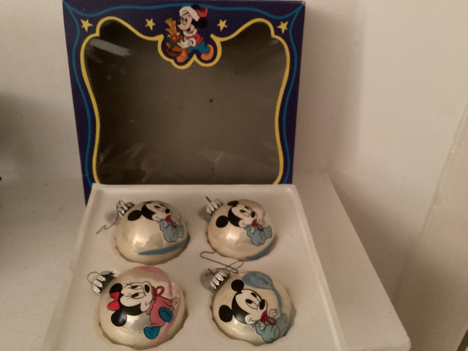 Disney kerstballen vitage, Ophalen of Verzenden, Zo goed als nieuw