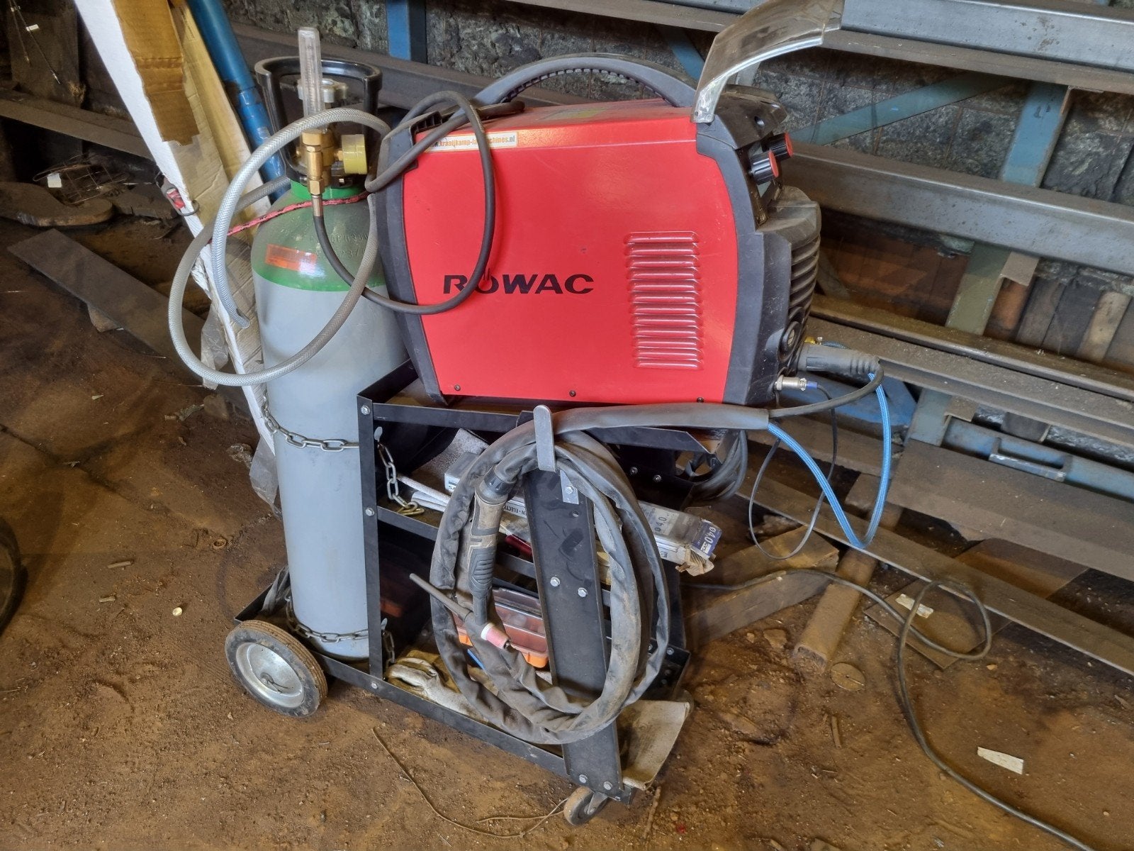 Röwac TIG 200P AC/DC Ecoline Compleet Lasapparaat, Doe-het-zelf en Verbouw, Gereedschap | Lasapparaten, Ophalen of Verzenden