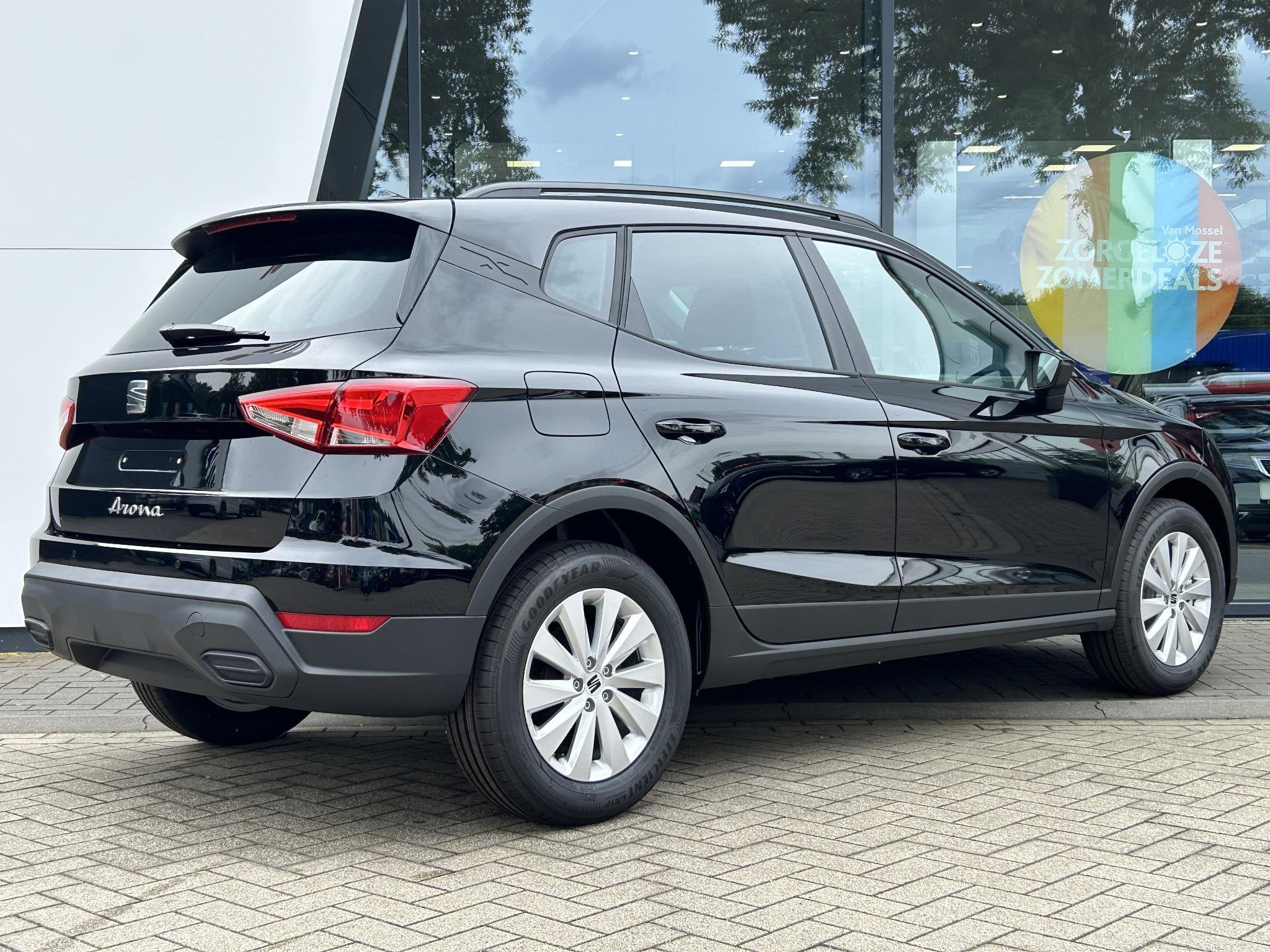 SEAT Arona 1.0 EcoTSI Style Business Connect 95 PK | Aircond, Auto's, Seat, Stof, 95 pk, Zwart, Bedrijf