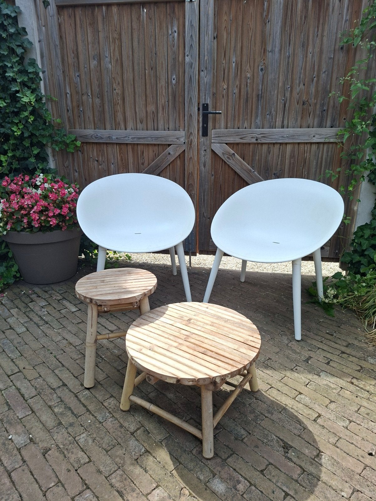 Prachtige loungeset, Ophalen, Zo goed als nieuw, Kunststof