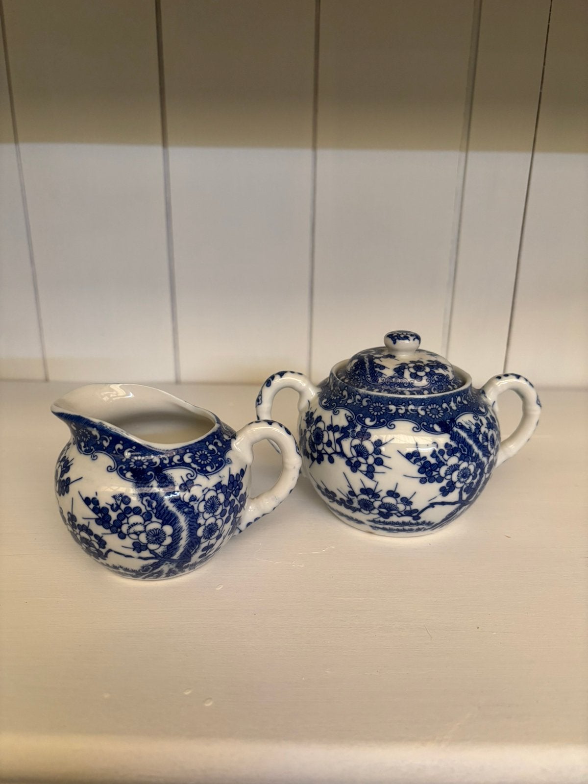 Roomstel / suikerpotje melkkannetje, Ophalen of Verzenden
