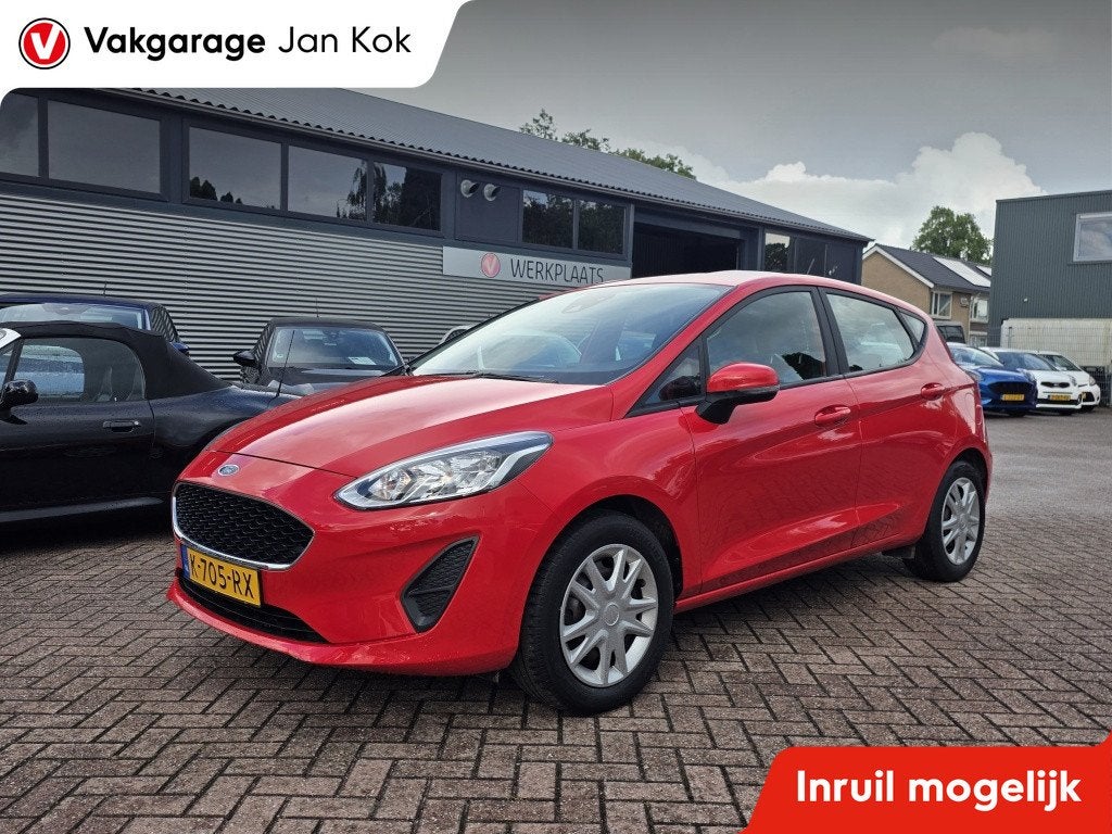 Ford Fiesta 1.0 EcoB. Connected, trekhaak, apple/andriod, Auto's, 94 pk, Stof, Gebruikt, 580 kg