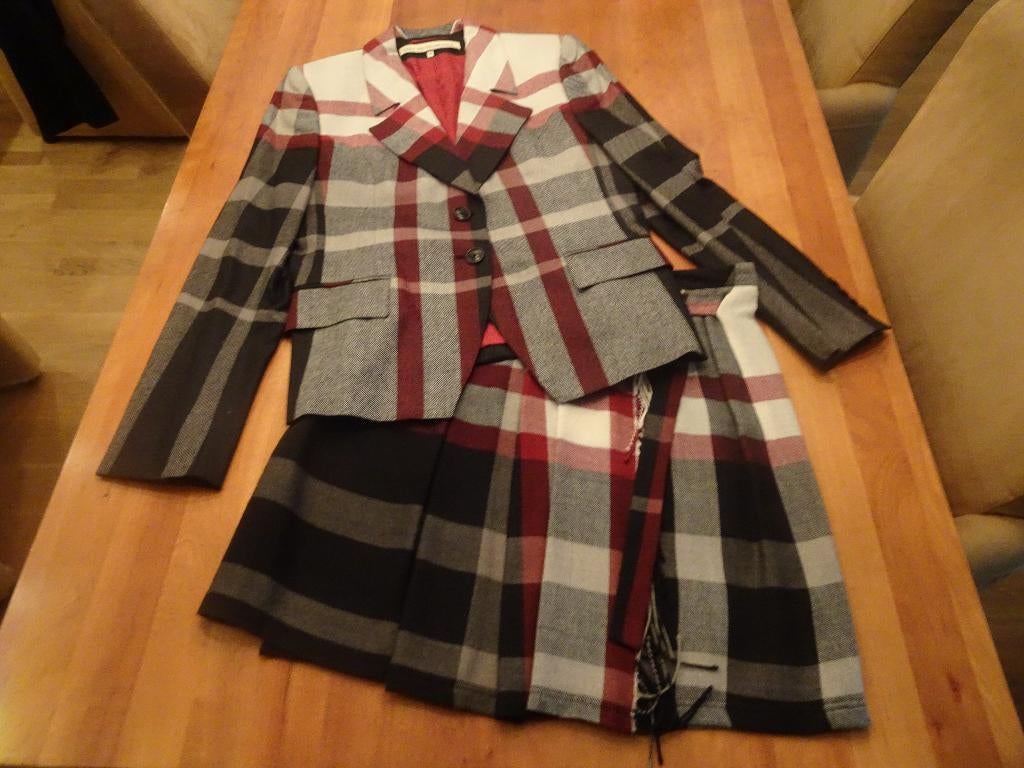 ERNY VAN REIJMERSDAL wollen blazer en bijpassend rokje, Kostuum of Pak, Overige kleuren, Maat 42/44 (L), Nieuw