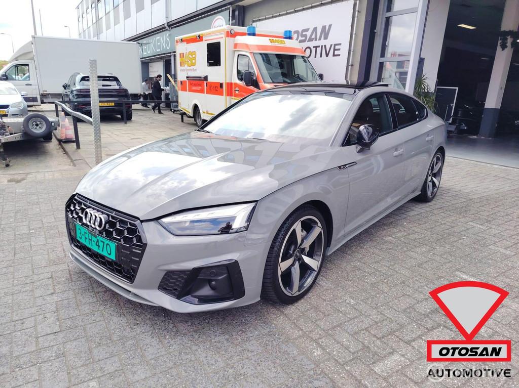 Audi A5 Sportback 40 TFSI quattro S-line Nardo Pano Facelift, Auto diversen, Automaat, 1984 cc, Audi, Benzine