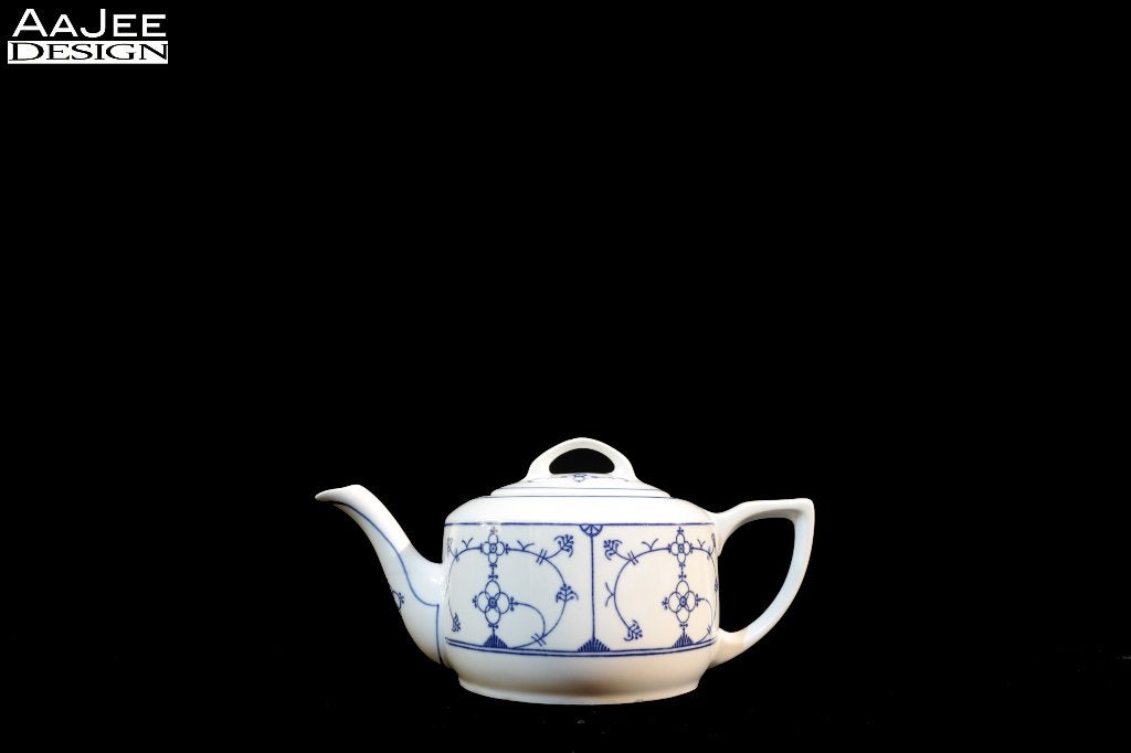 Jäger – Original Blau Saks – theepot – Indisch-Blauw decor, Huis en Inrichting, Gebruikt, Landelijk/Boerenbont, Ophalen of Verzenden