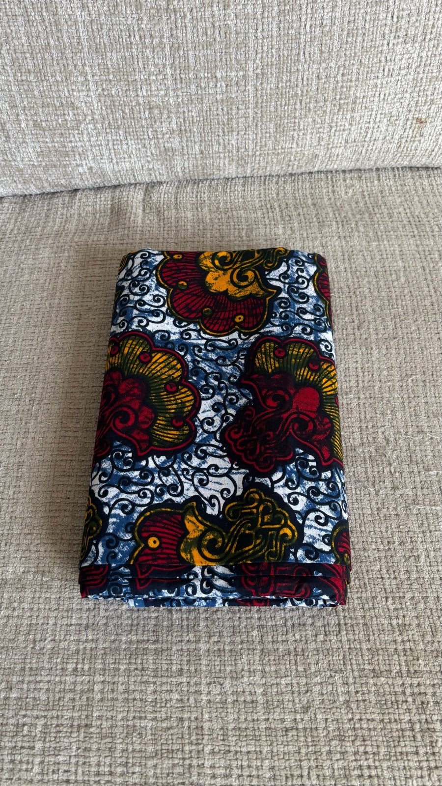 12yards/11meters ,Afrikaanse print - Levendig en kleurrijk, Meerkleurig, Nieuw, Ophalen of Verzenden, 30 tot 120 cm