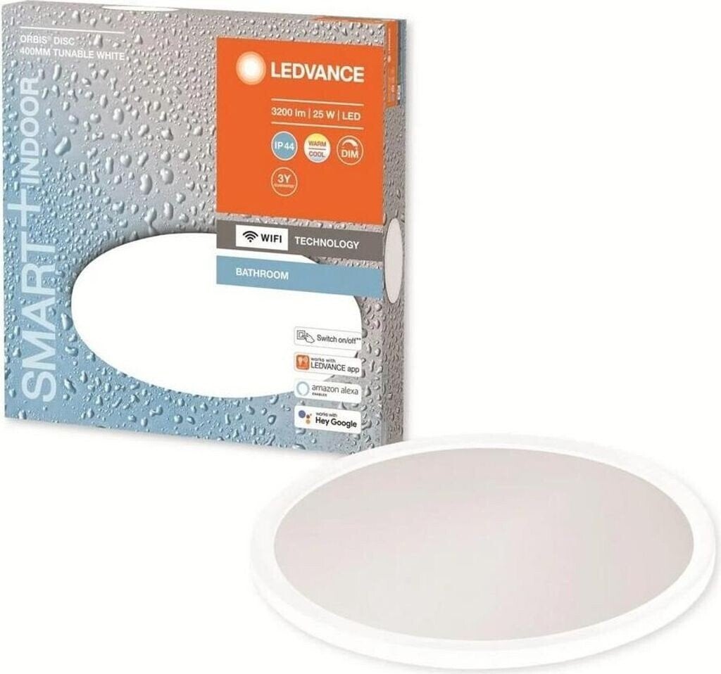 Ledvance Orbis Smart Plafondlamp led 25W IP44 40cm wifi NEW, LEDVANCE, Kunststof, Modern, Nieuw