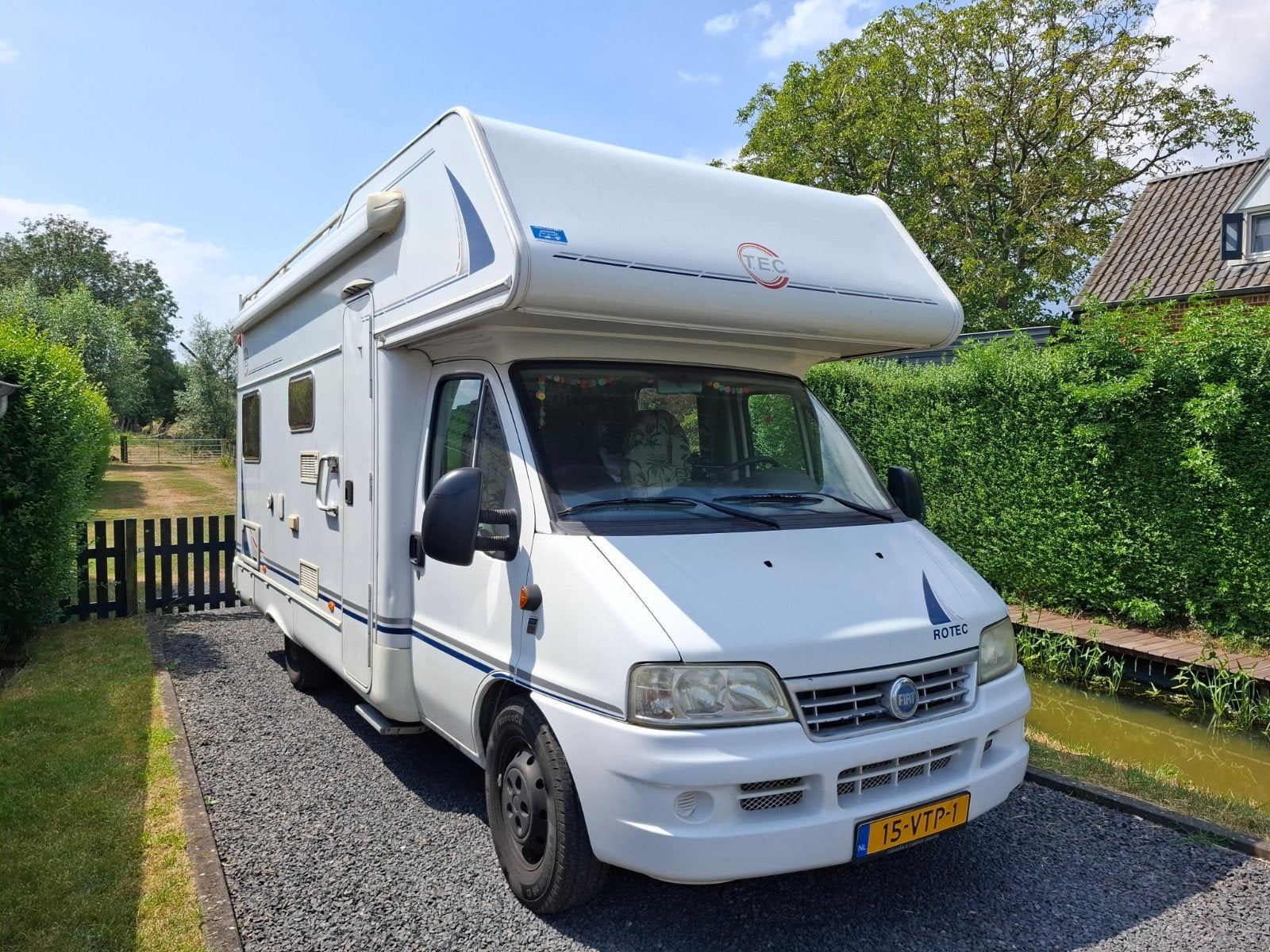Camper Fiat rotec, Caravans en Kamperen, Fiat, Diesel, Particulier, Half-integraal