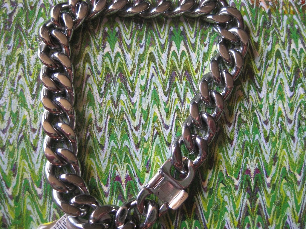 herenarmband, Verzenden, Nieuw, Zilver, Staal