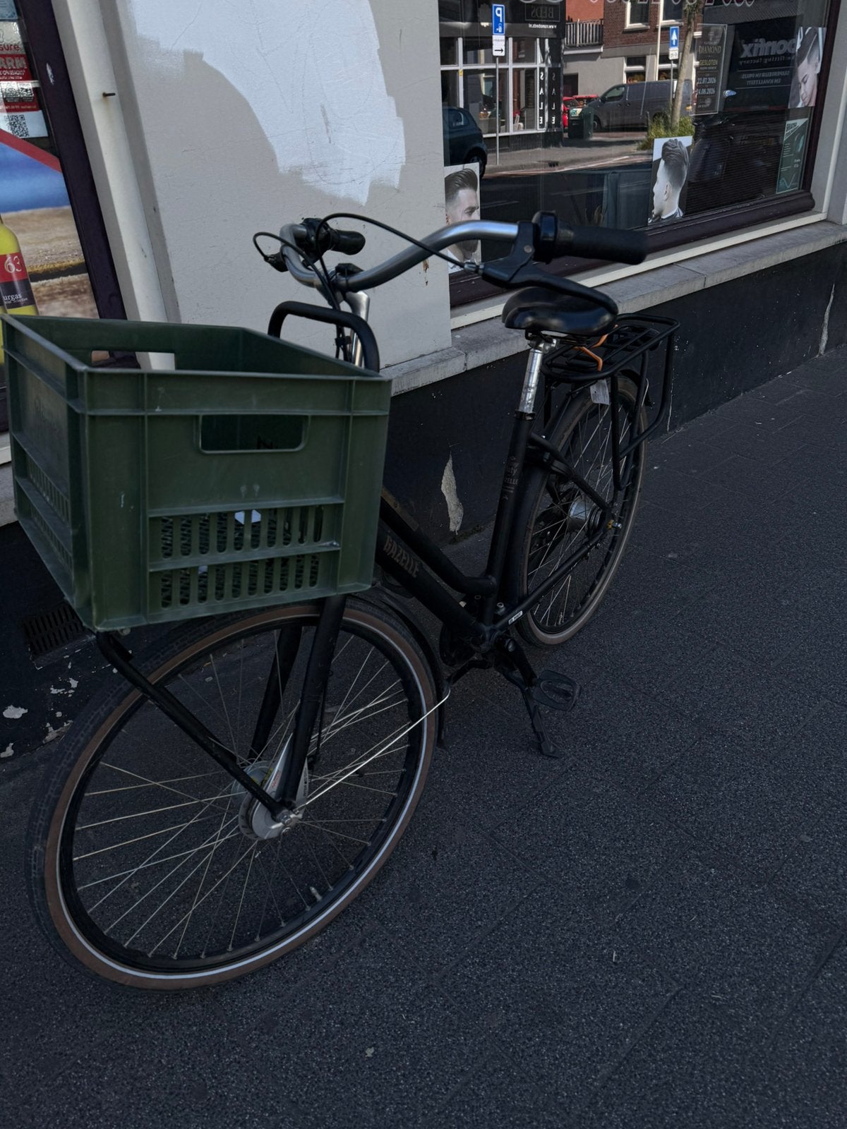 Gazelle heavy duty 28inch.  D49, Fietsen en Brommers, Fietsen | Dames | Moederfietsen, Ophalen, 2 zitjes, 47 tot 50 cm, Versnellingen