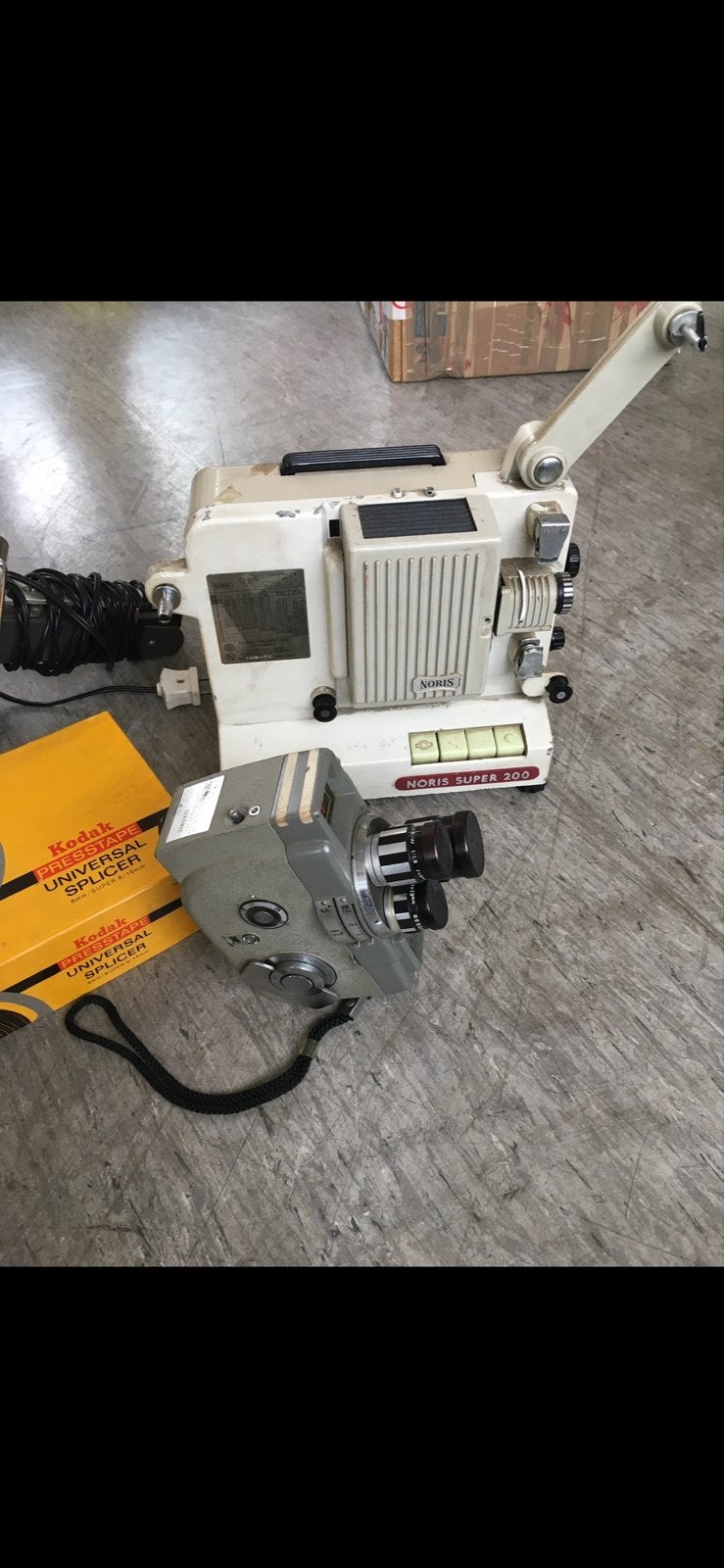 Lot vintage film apparatuur - werkend en compleet, Overige merken, Gebruikt, Verzenden, Overige typen