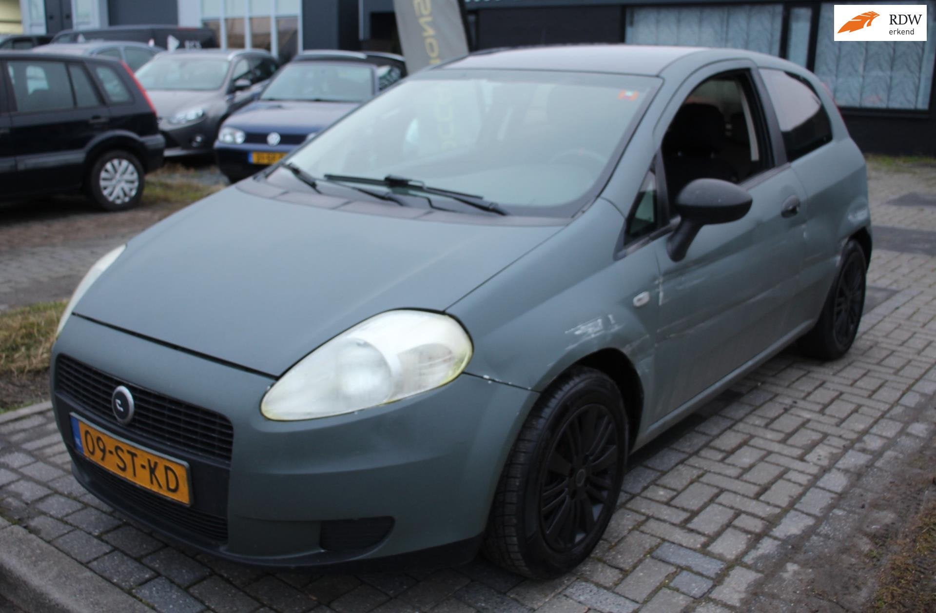 Fiat Grande Punto 1.4 Edizione Prima Wrapped Climate Cruise, Auto's, Voorwielaandrijving, Stof, 4 cilinders, 400 kg