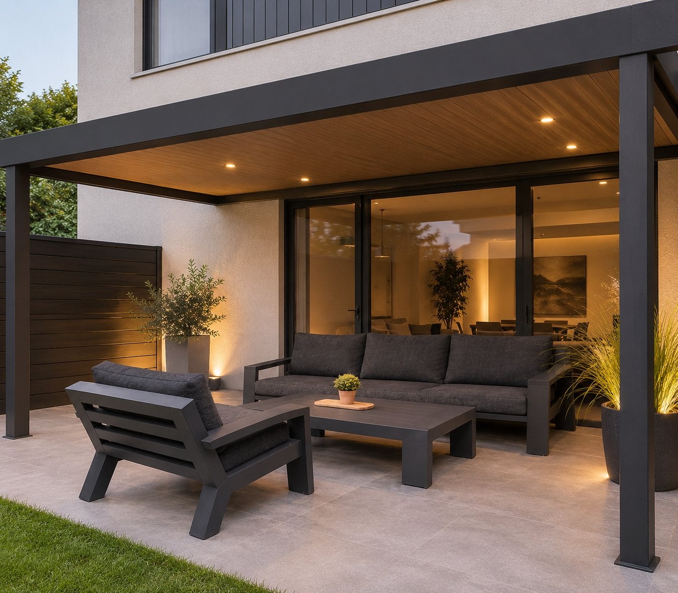 Borek Viking tuinset, Tuin en Terras, Tuinsets en Loungesets, Ophalen, Zo goed als nieuw, Aluminium