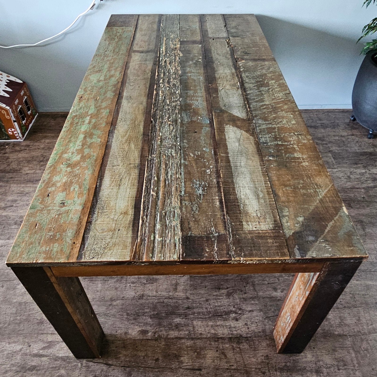 Eettafel, Huis en Inrichting, Ophalen, 200 cm of meer, 50 tot 100 cm, Zo goed als nieuw