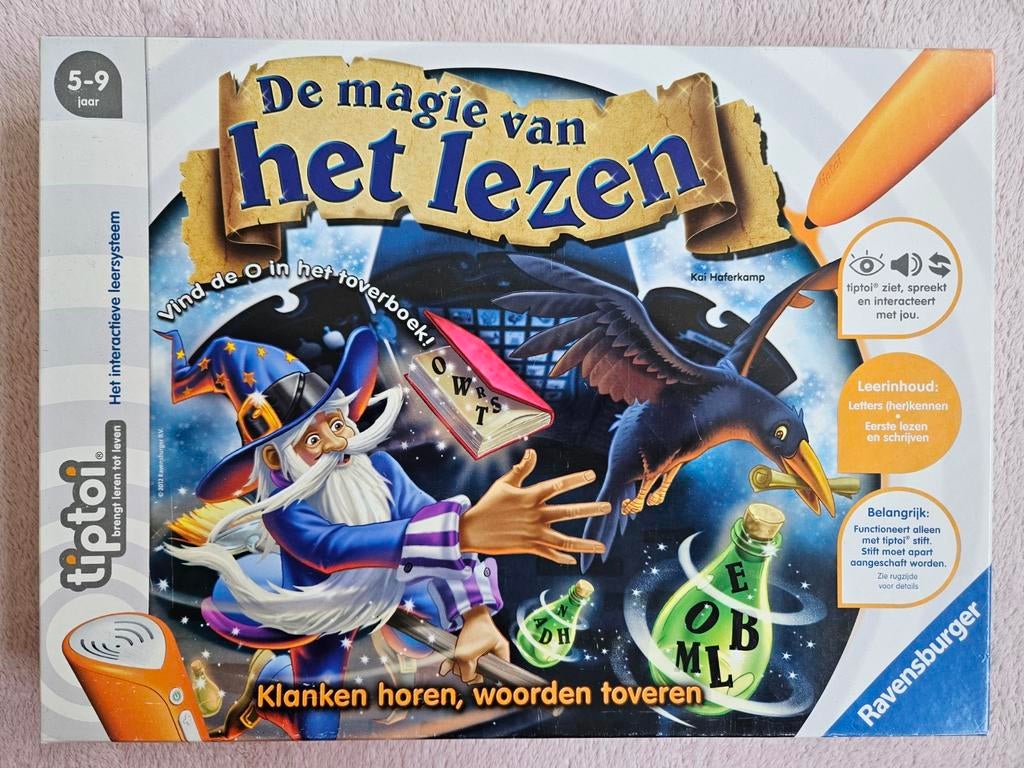 TipToi De Magie van het lezen - Spiksplinternieuw!, Hobby en Vrije tijd, Gezelschapsspellen | Bordspellen, Ophalen of Verzenden