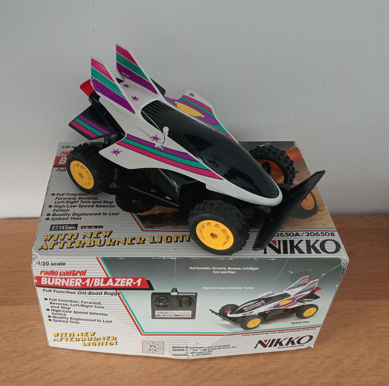 Vintage RC Nikko Burner Blazer buggy, Hobby en Vrije tijd, Ophalen of Verzenden, Zo goed als nieuw, Overige schalen, Onderdeel