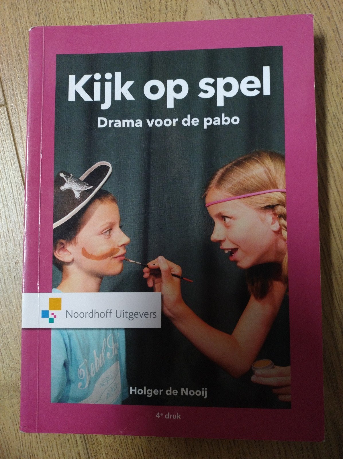 Kijk op spel: Drama voor de pabo - Holger de Nooij, Ophalen of Verzenden, Zo goed als nieuw, HBO, Holger de Nooij