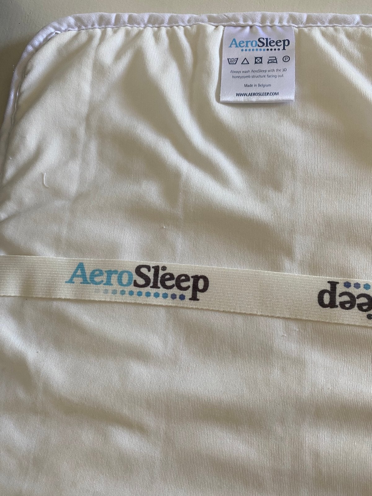 Zgan aeroSleep met 2 hoes lakentjes 38 x74 cm, Ophalen of Verzenden, Zo goed als nieuw, Ledikant