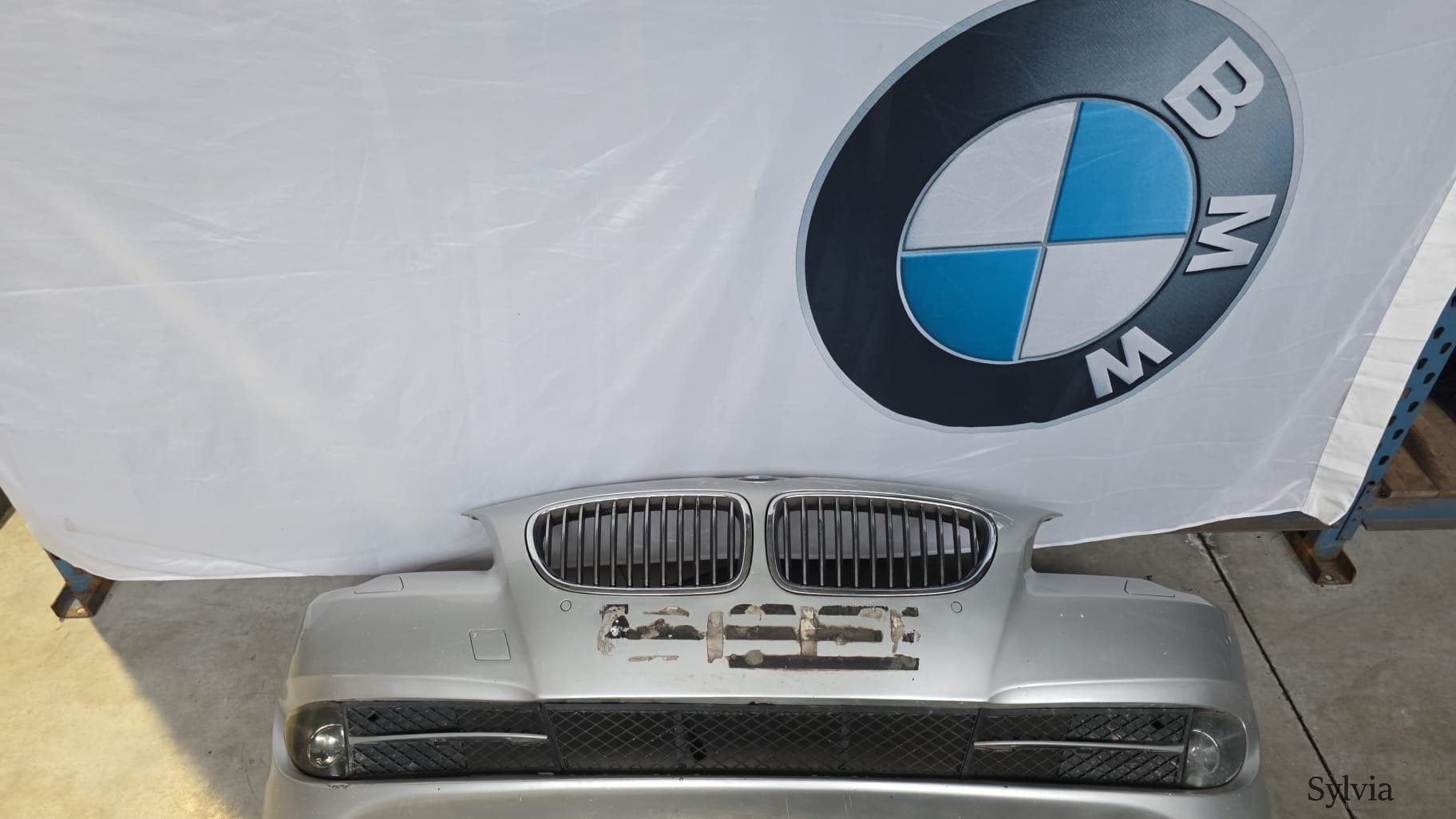 Voorbumper BMW 5 serie F10 F11 Titansilber metallic 354 5111, Gebruikt, -, Voor, -