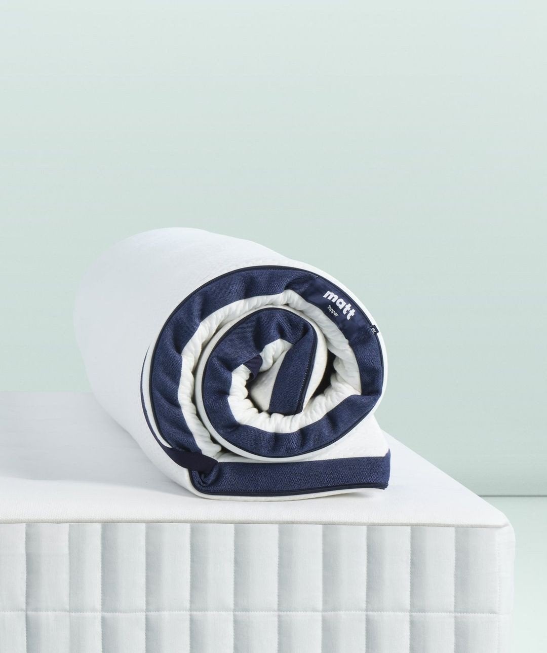 Matt sleeps topper, Huis en Inrichting, Slaapkamer | Matrassen en Bedbodems, Ophalen, 90 cm, Eenpersoons, Zo goed als nieuw