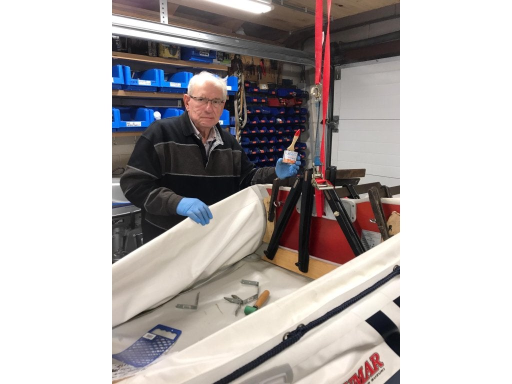 REPARATIE RUBBERBOOT --- REPARATIE RIB ROTTERDAM