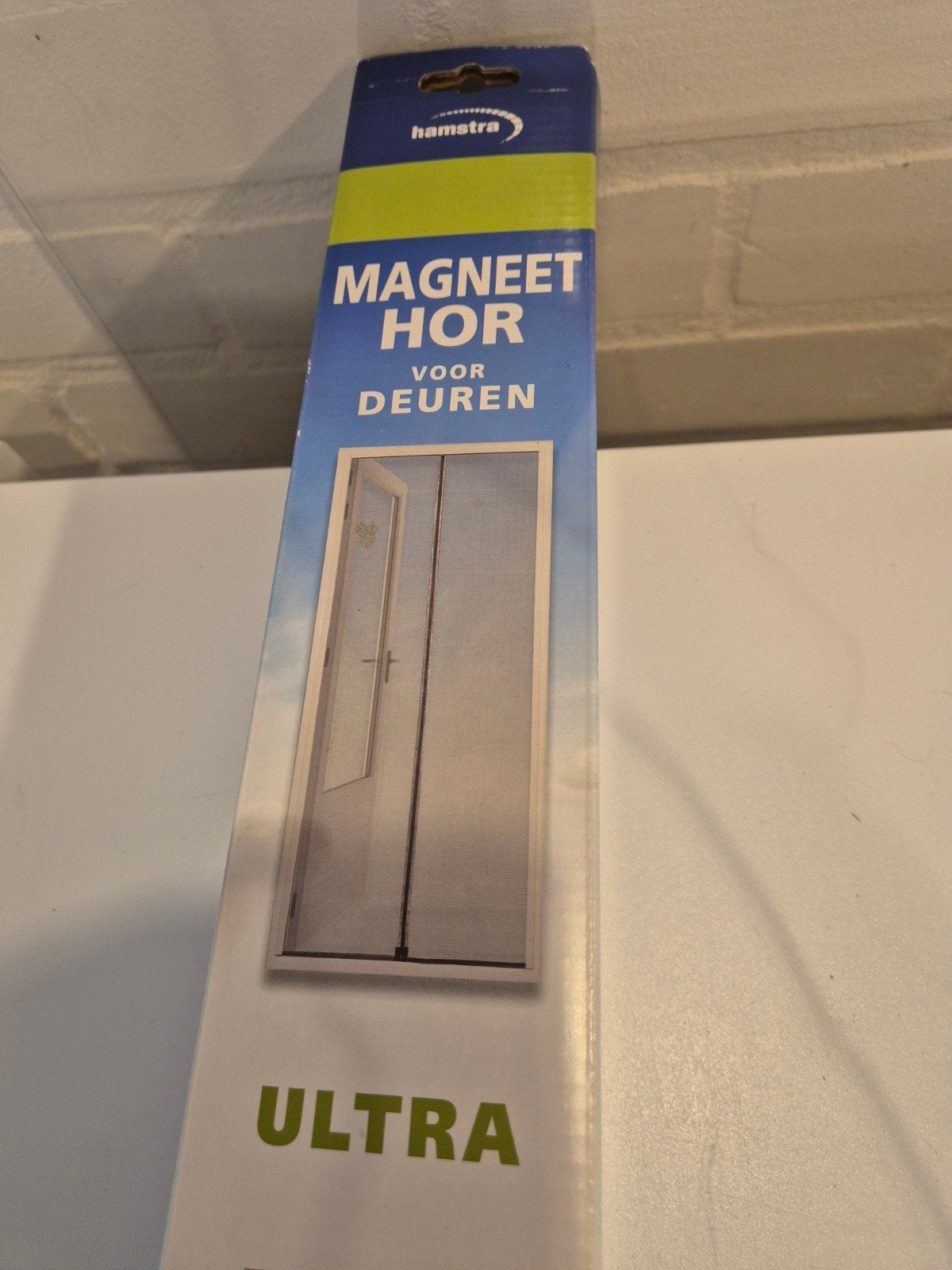 Hamstra Magneethordeur Ultra 95x235 cm Wit - Nieuw, Ophalen