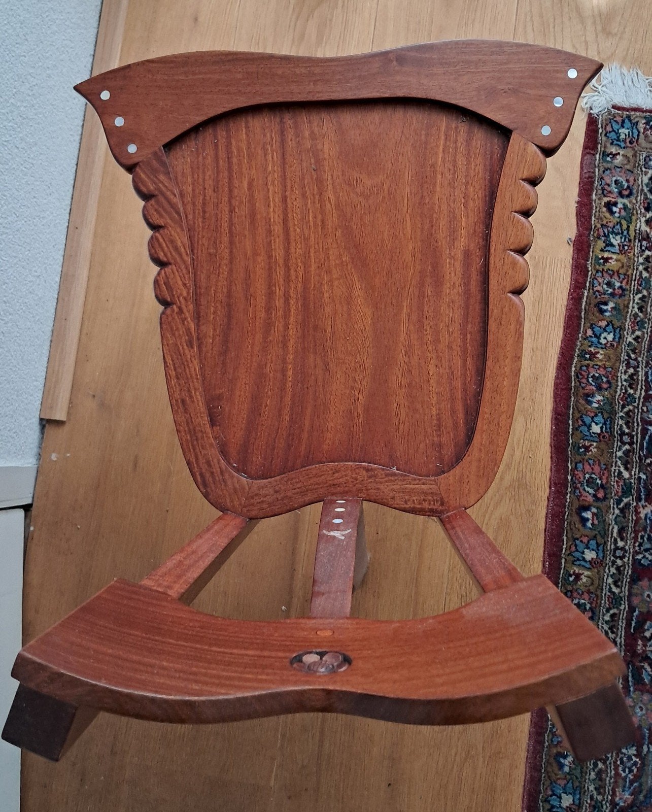 Yoochai stoel van Borek Sipek, Ophalen, Hout, Object, Handgemaakt