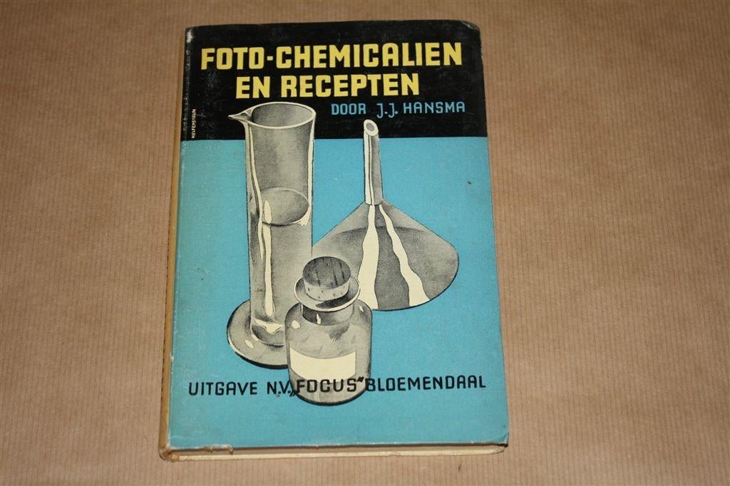 Foto-Chemicaliën en Recepten - Uitg. Focus 1953 !!, Ophalen of Verzenden, Gelezen, Overige onderwerpen
