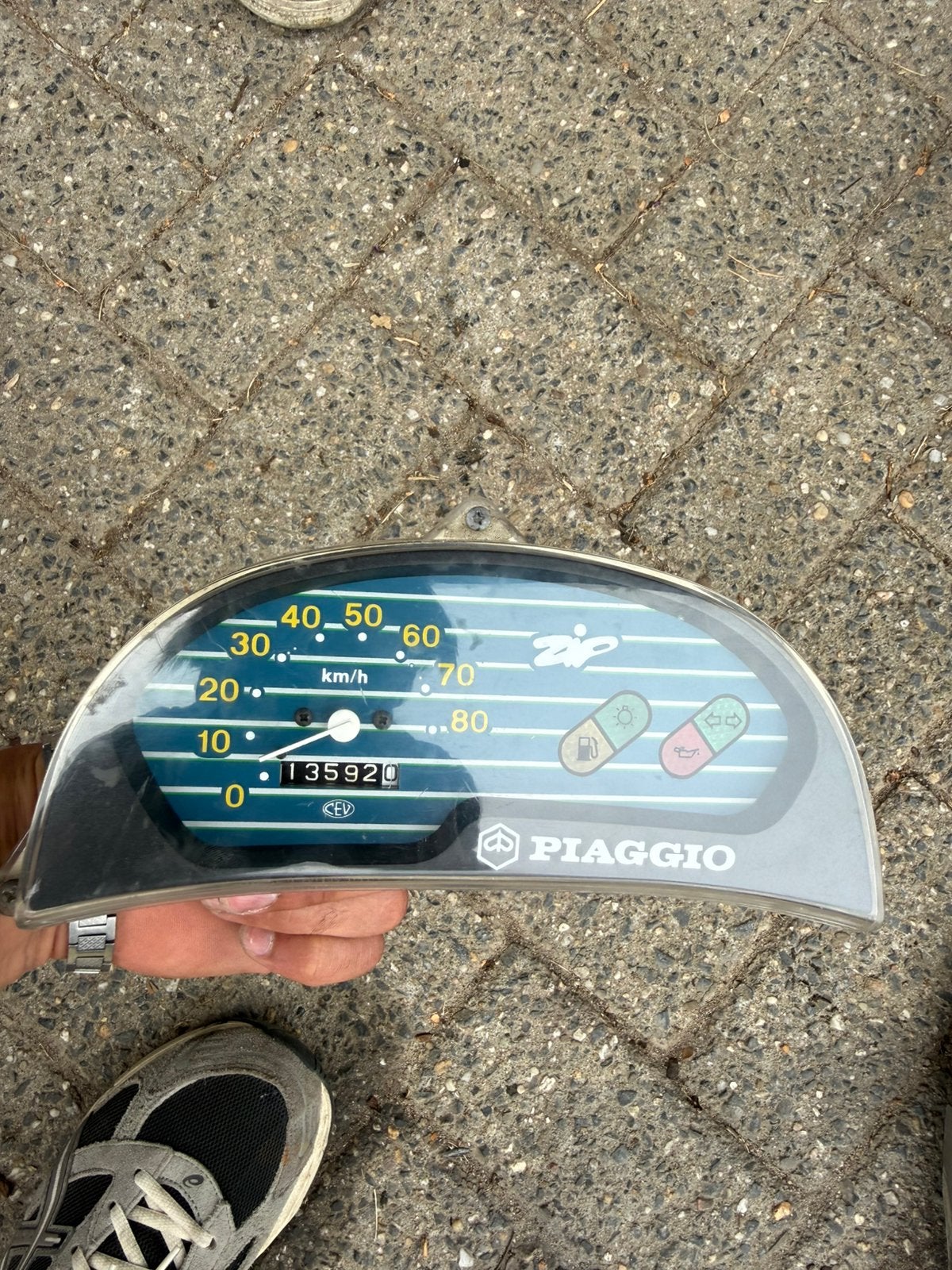 Piaggio teller zip type 2 13k km, Ophalen of Verzenden