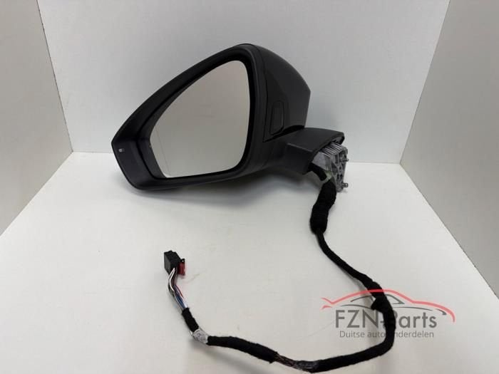 VW Tiguan 571 Buitenspiegel Links Side Assist (571857501BF), Ophalen of Verzenden, Gebruikt