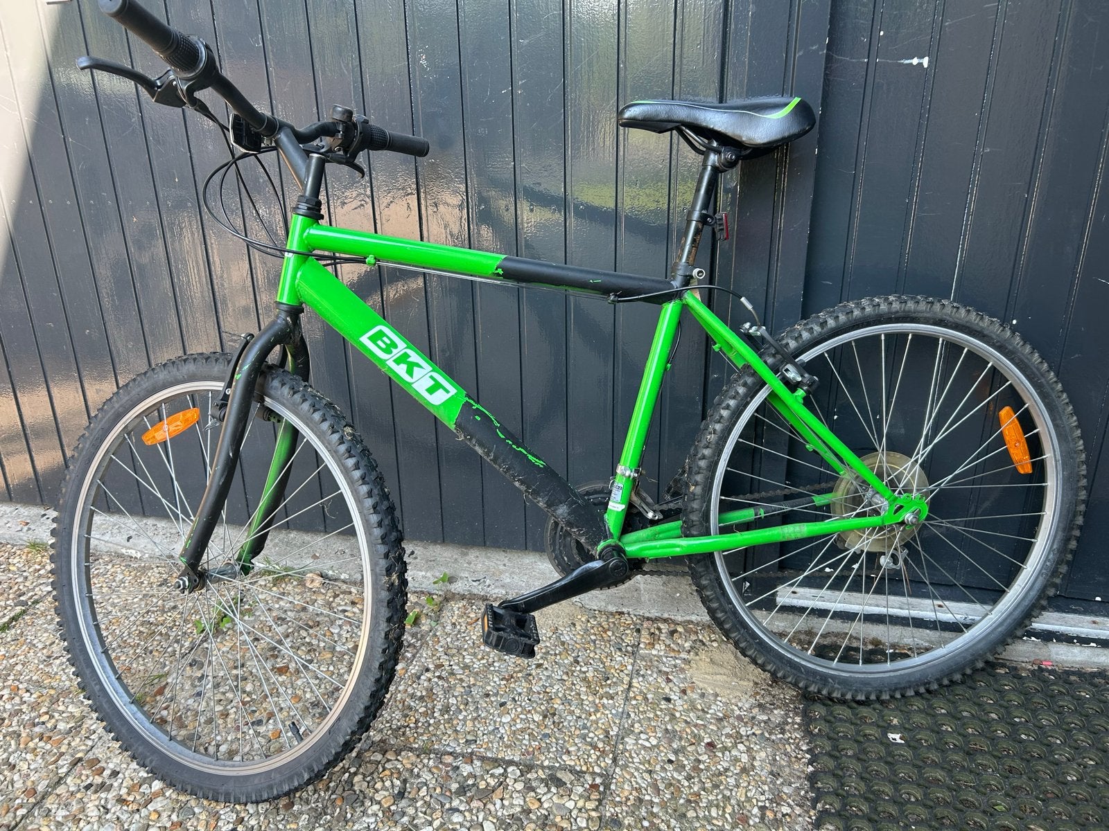 Leuke BKT Mountainbike - Groen, Gebruikt, Gebruikt, Geen vering, 53 tot 57 cm, Ophalen