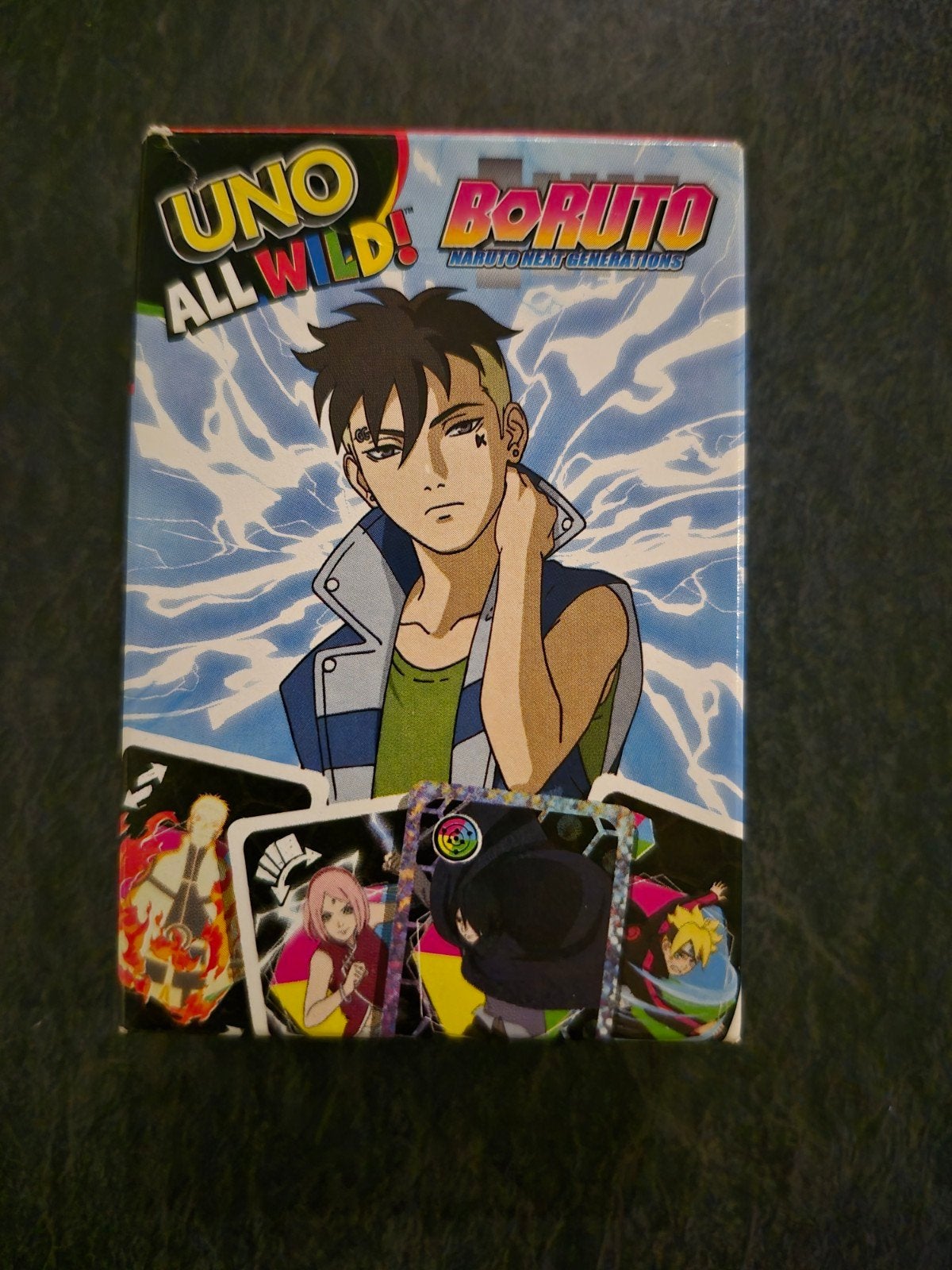 UNO All Wild! Boruto Naruto Next Generations Kaartspel, Hobby en Vrije tijd, Gezelschapsspellen | Kaartspellen, Een of twee spelers