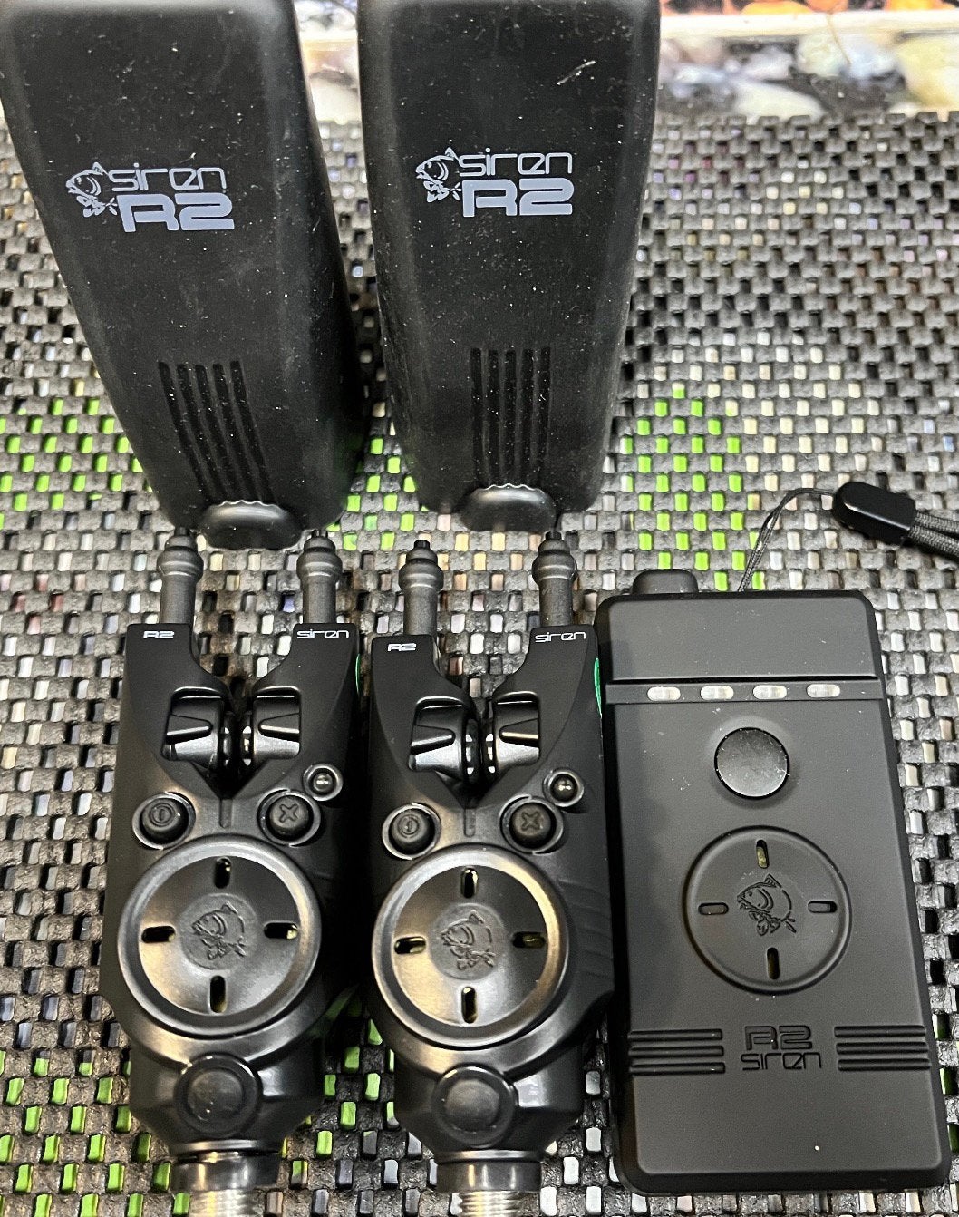 Nash siren r2 beetmelders 2rod zgan!!, Watersport en Boten, Hengelsport | Karpervissen, Ophalen, Zo goed als nieuw, Overige typen