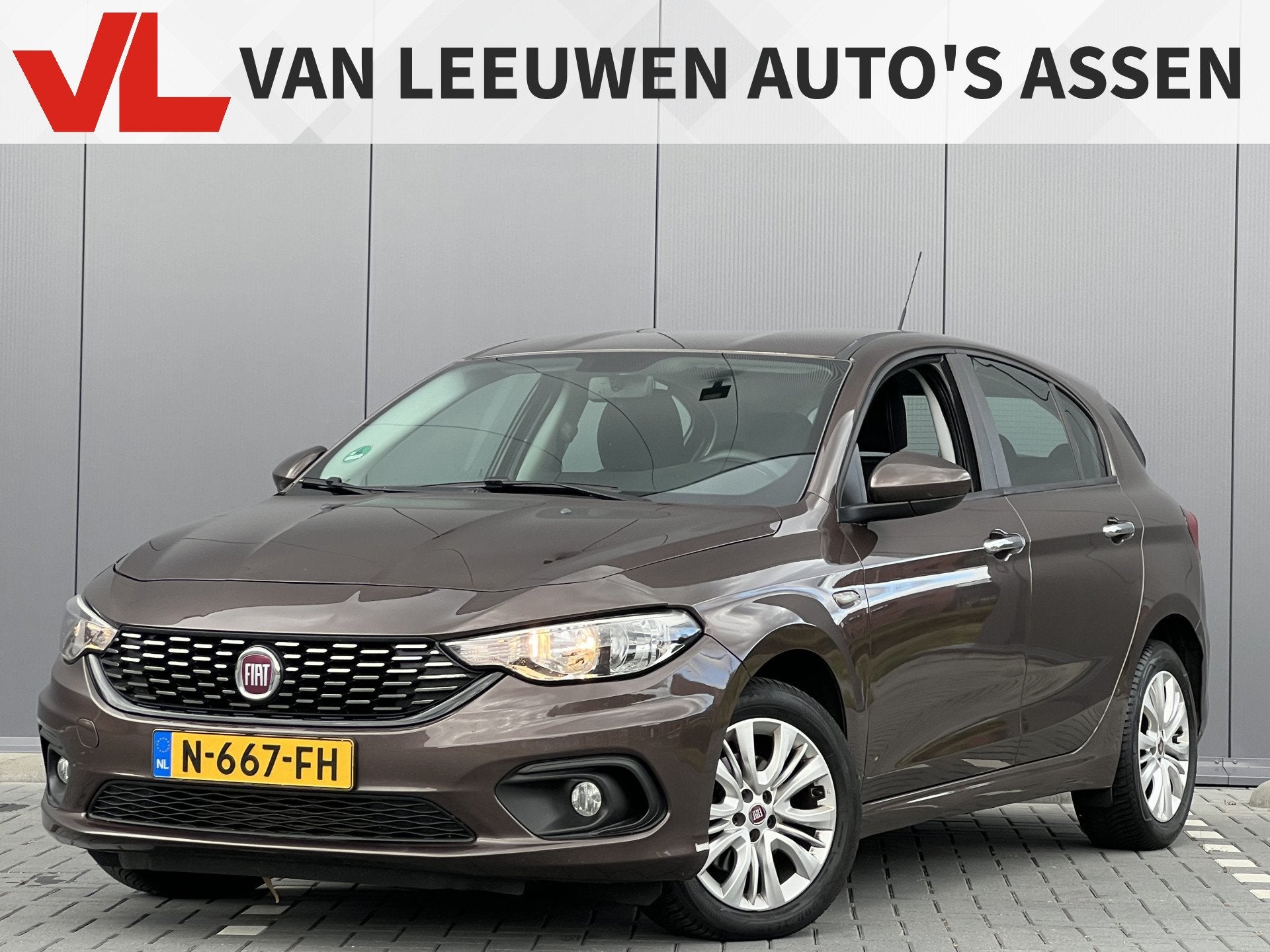 Fiat Tipo 1.6 MultiJet 16v Popstar | Trekhaak | PDC, Auto's, Voorwielaandrijving, Stof, Gebruikt, 4 cilinders