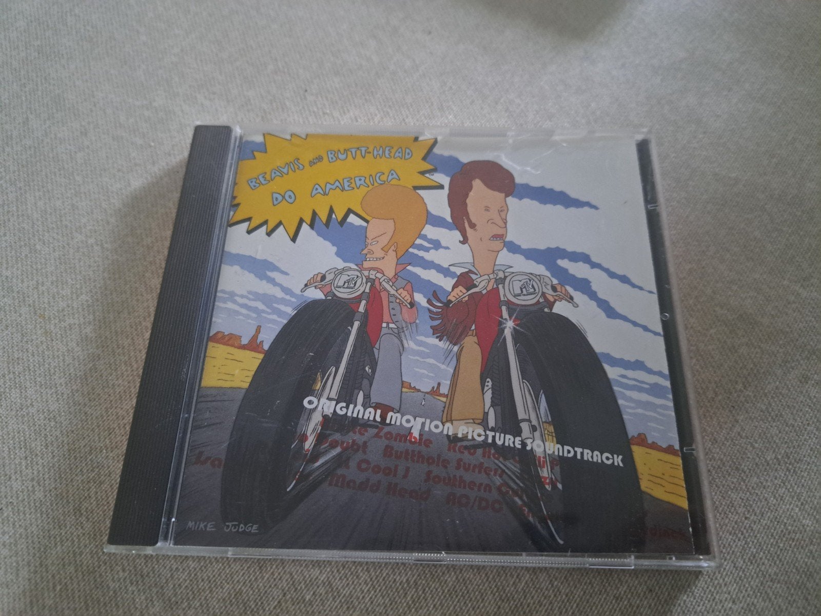 CD - Beavis And Butt-Head Do America - Soundtrack, Ophalen of Verzenden, Zo goed als nieuw, Poprock