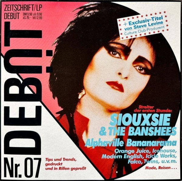 debut nr.7 + magazine / v/a - electronic/punk/goth/synth, LP, Gebruikt, Verzenden, Electronic Rock