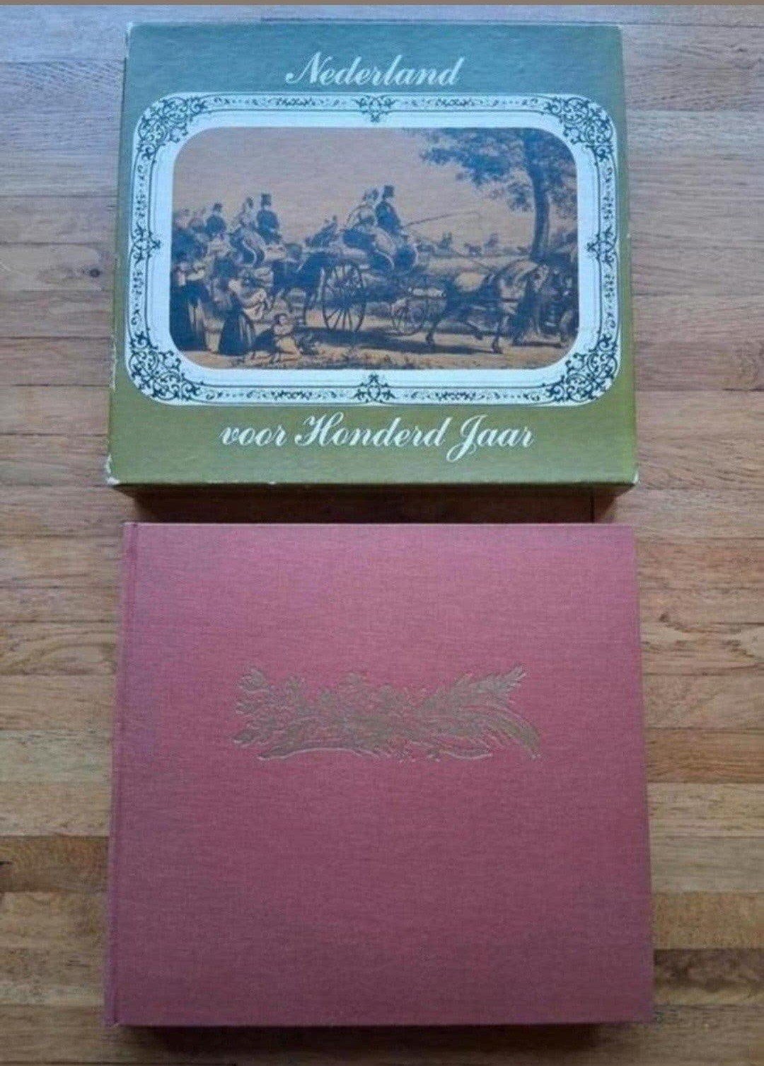 Nederland voor 100 jaar 1859-1959 prentenen tekeningen info, Ophalen of Verzenden, Zo goed als nieuw