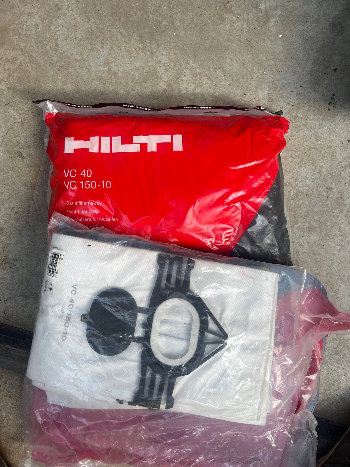 Hilti VC 40/150-10 stofzuigerzakken - Premium kwaliteit, Stofzak, Overige merken, Overige typen, Nieuw