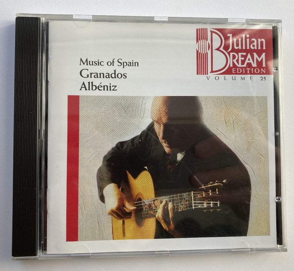 Julian Bream - Music of Spain - Gitaar - Albeniz - Granados, Ophalen of Verzenden, Zo goed als nieuw