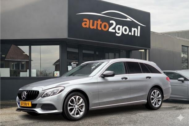 Mercedes-Benz C-Klasse Estate 350E AUT7 EDITION SPORTLEDER N, Auto's, Automaat, Achterwielaandrijving, Gebruikt, Leder en Stof