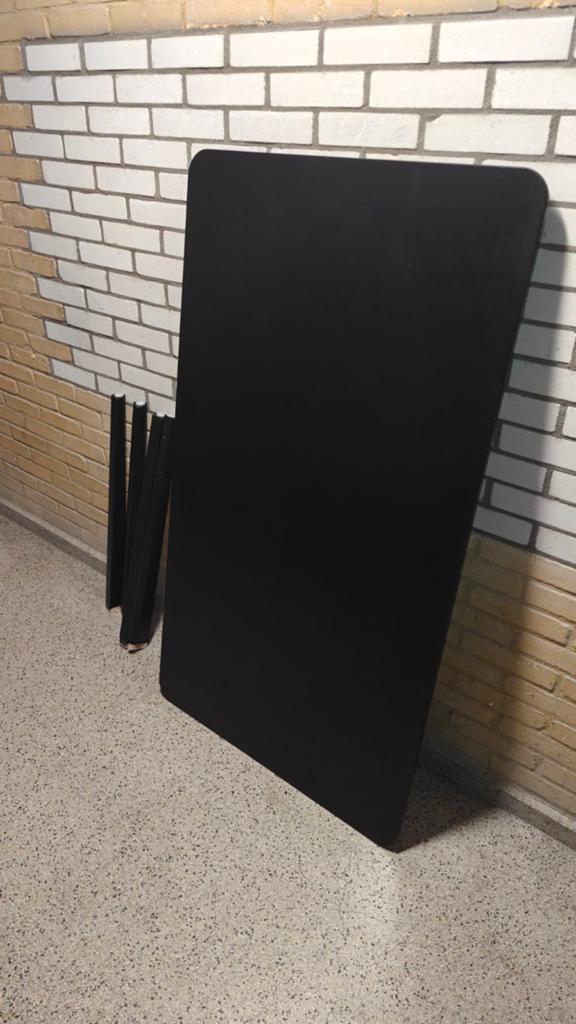 Ikea eettafel Lisabo, 150 tot 200 cm, 200 cm of meer, Ophalen of Verzenden, Zo goed als nieuw
