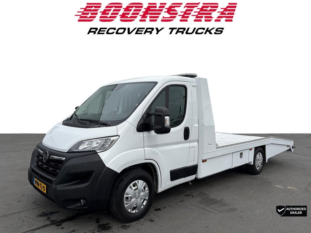 Opel Movano 2.2D Tijhof Aluliner Dubbele rijplaten Nieuwstaa, Auto's, Voorwielaandrijving, Gebruikt, Euro 6, 4 cilinders