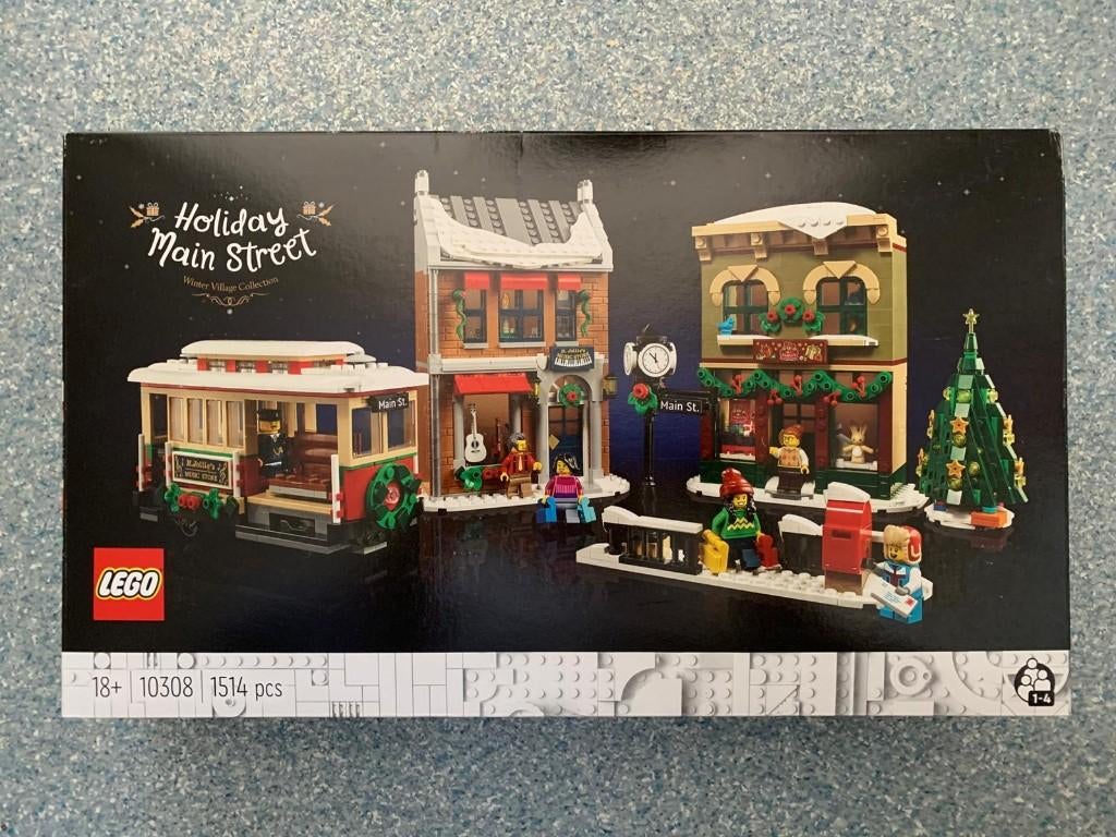 Lego Holiday Main Street 10308, Lego, Nieuw, Ophalen of Verzenden, Icons