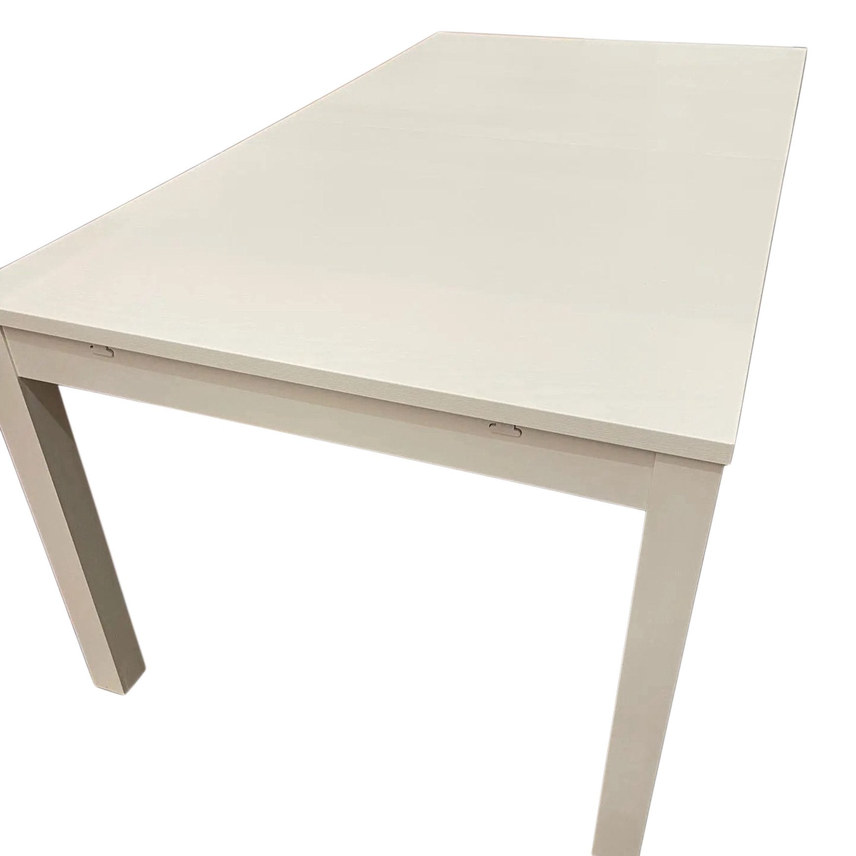 Ikea Bjursta uitschuifbare eettafel, wit, Huis en Inrichting, Ophalen, Overige materialen, 50 tot 100 cm, Zo goed als nieuw