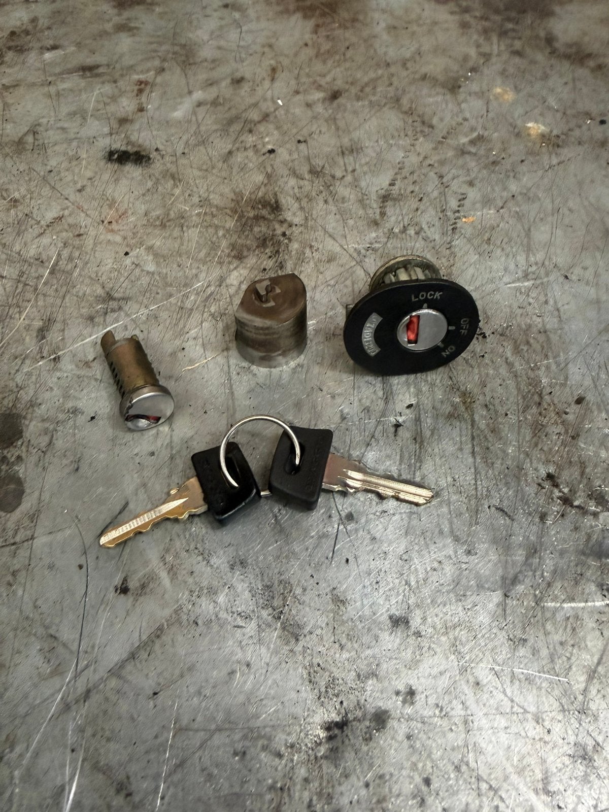 Piaggio skr contactslot set 125cc 180cc, Ophalen of Verzenden, Zo goed als nieuw